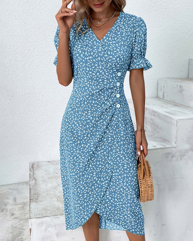 Sofie™ | Blomstret Sommerkjole