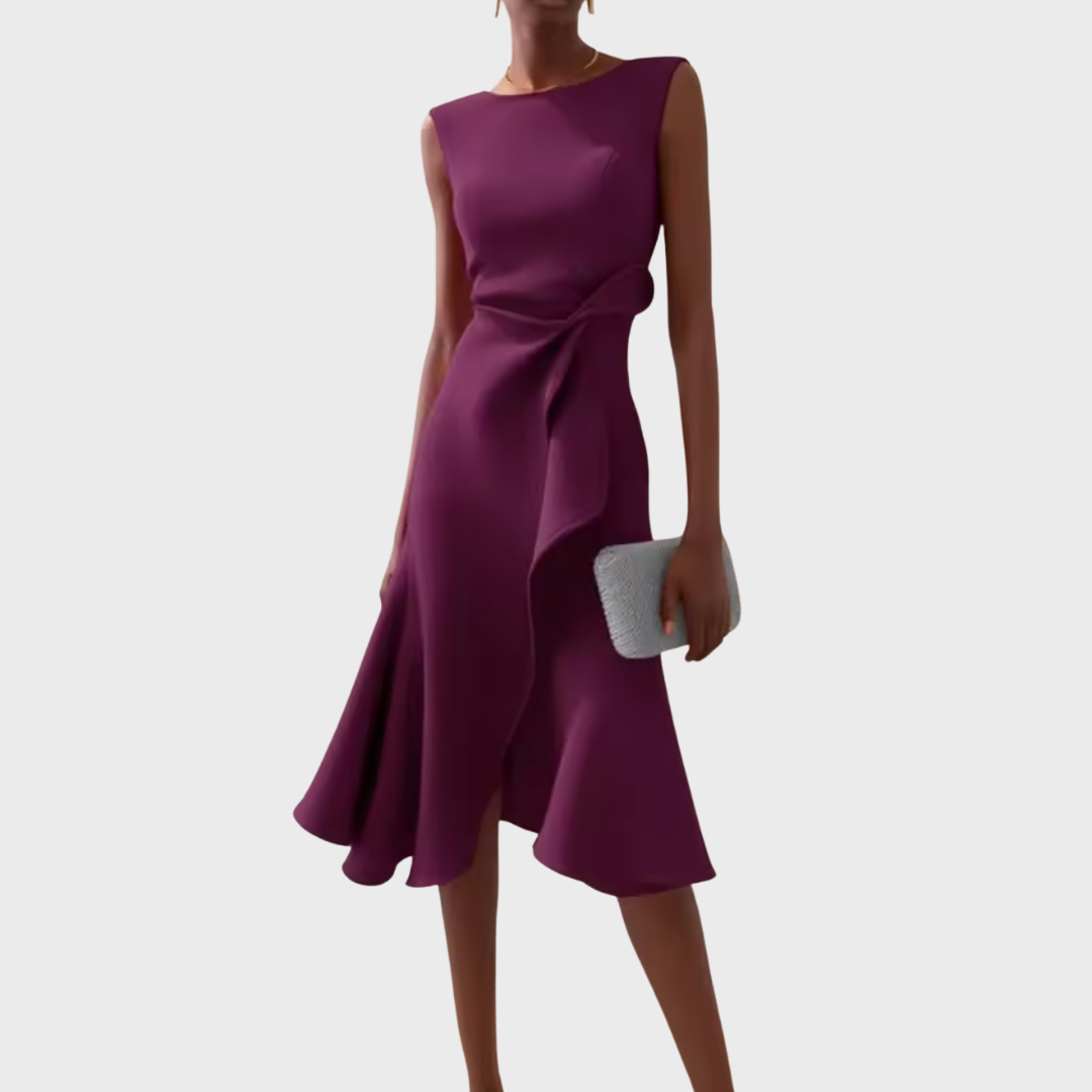 Mathilde™ | Elegant midikjole