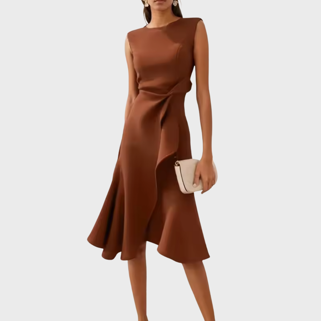 Mathilde™ | Elegant midikjole