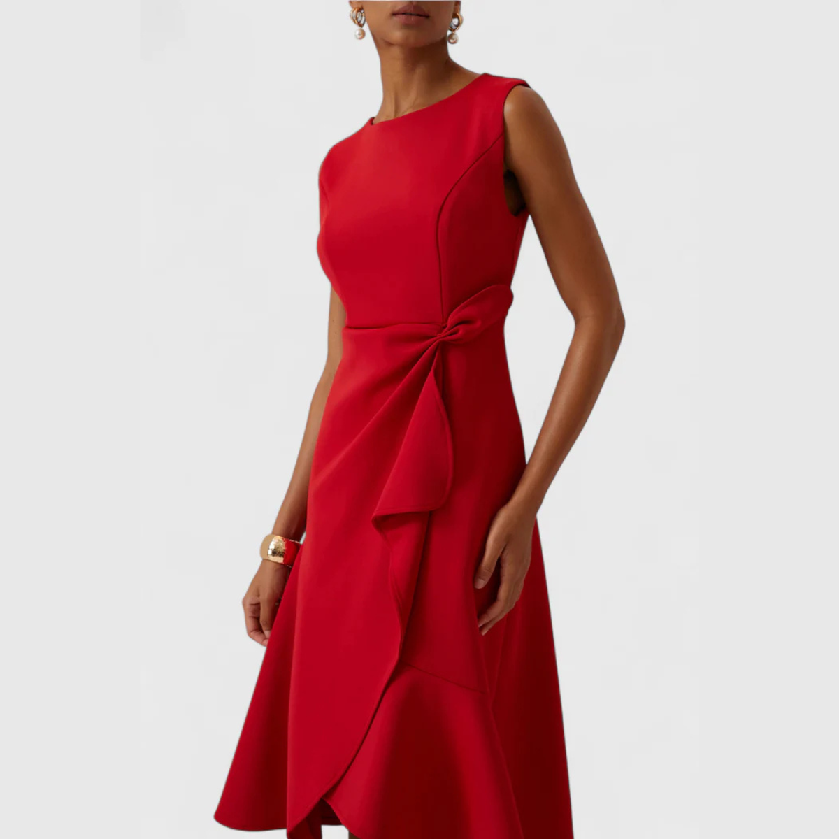Mathilde™ | Elegant midikjole