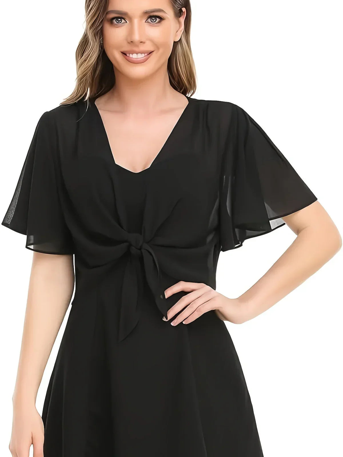Thilde | Elegant Og Stilfuld Omslagsbluse