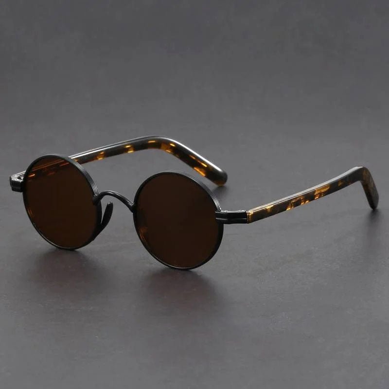 Ida | Sunglasses Retro Runde Rammer Metal UV400 Beskyttelse