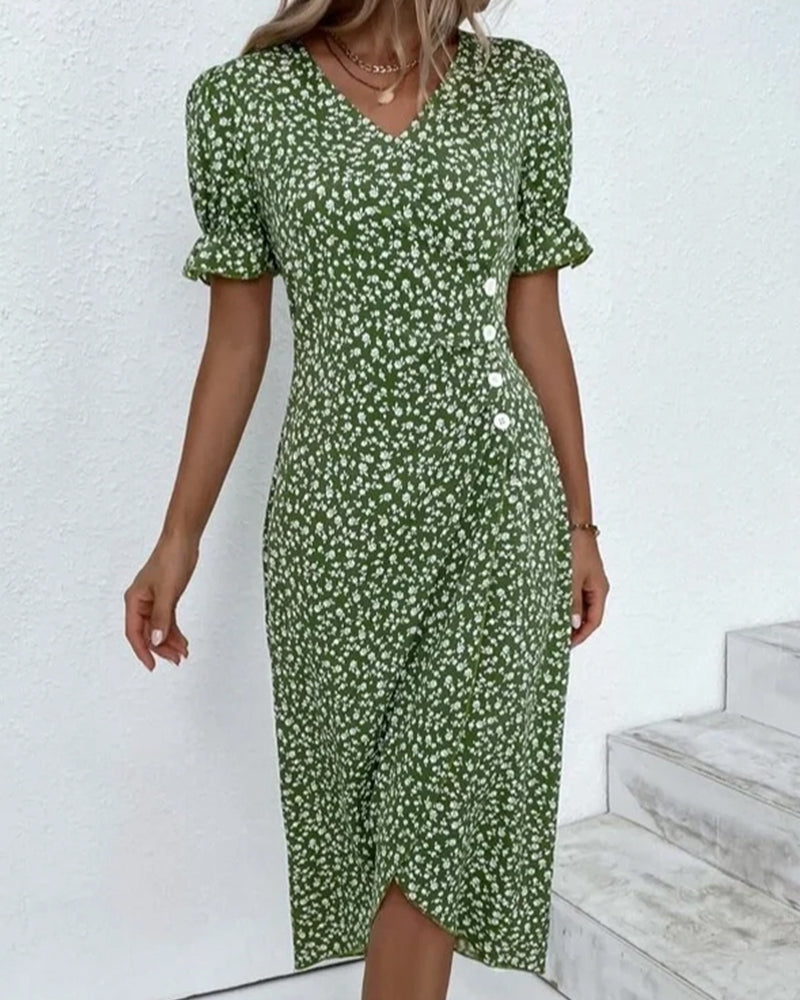 Sofie™ | Blomstret Sommerkjole