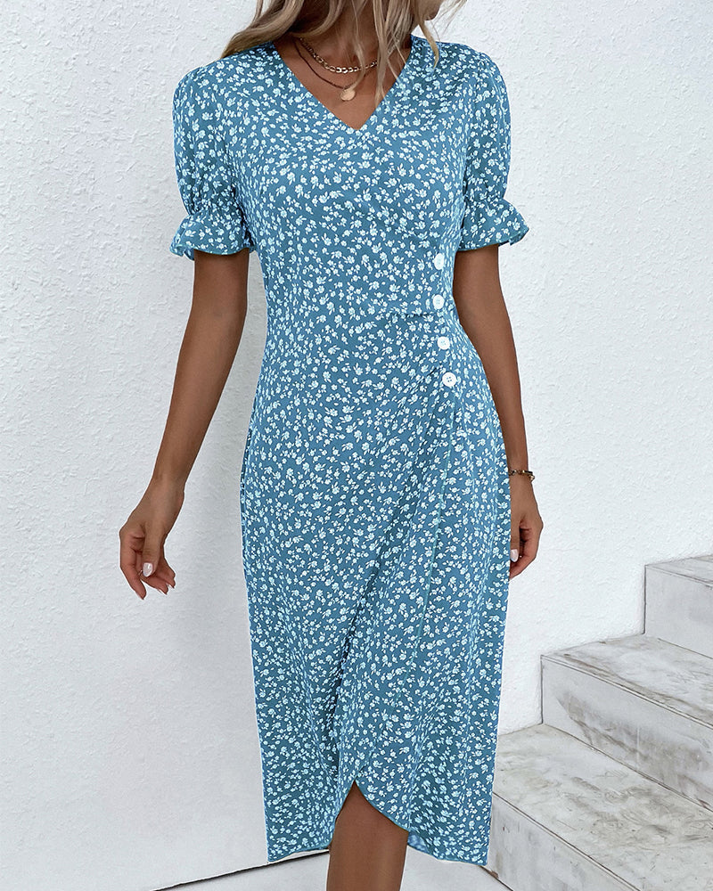 Sofie™ | Blomstret Sommerkjole