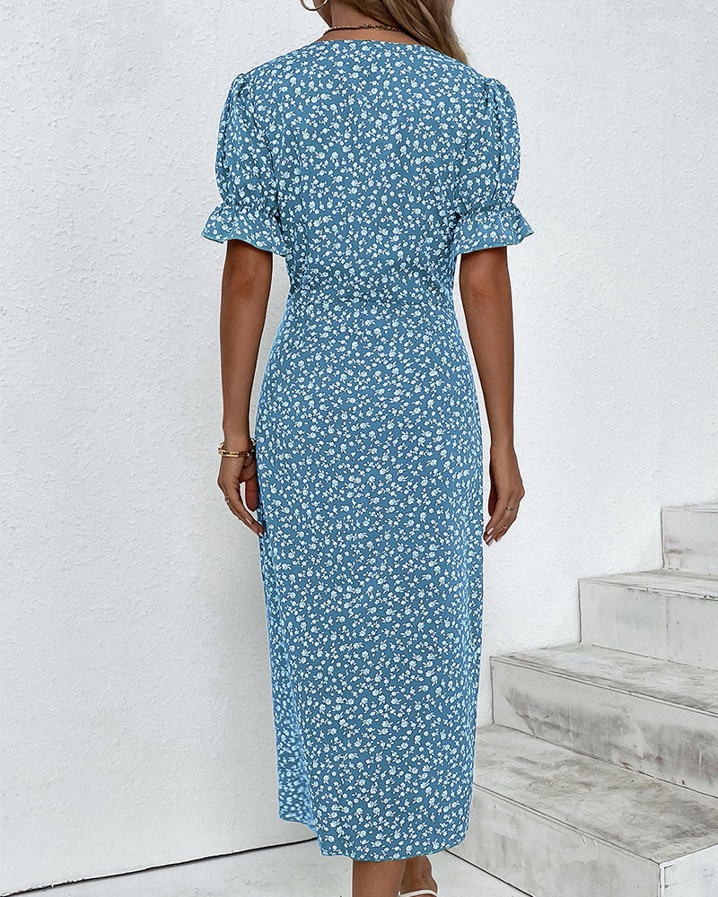 Sofie™ | Blomstret Sommerkjole