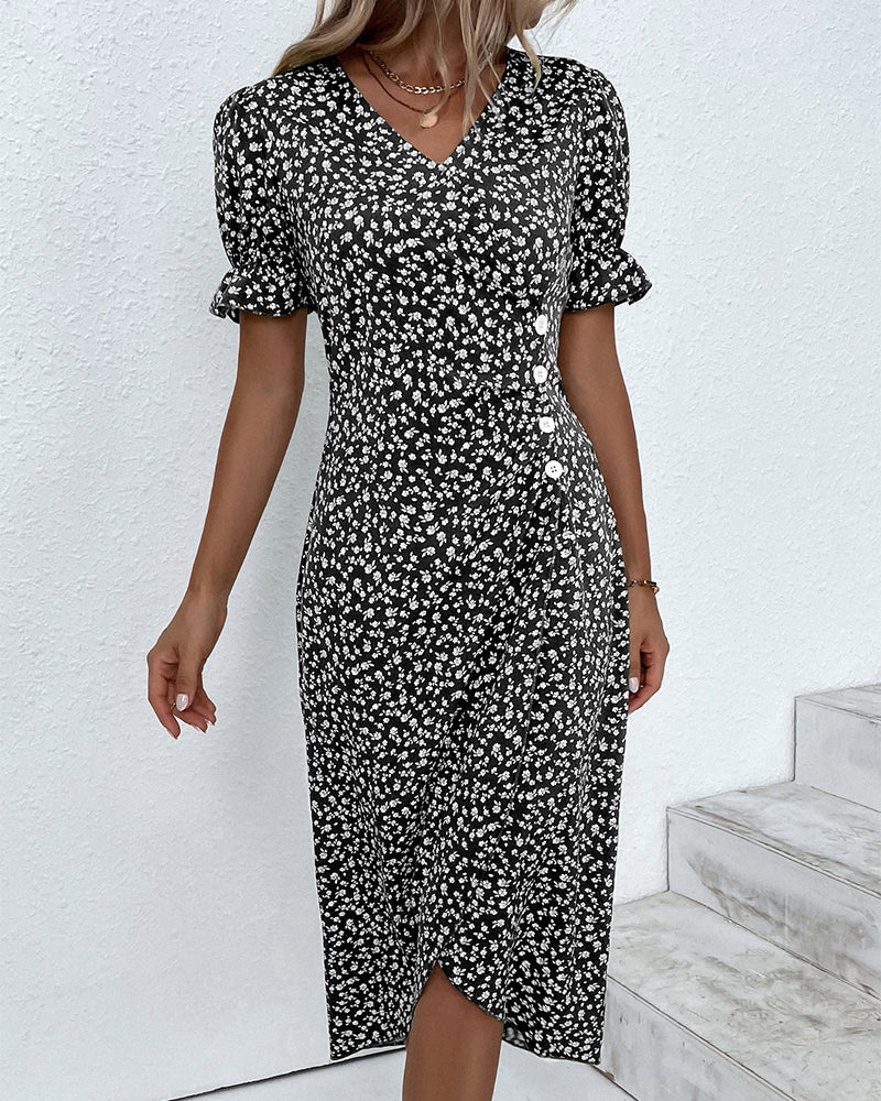 Sofie™ | Blomstret Sommerkjole