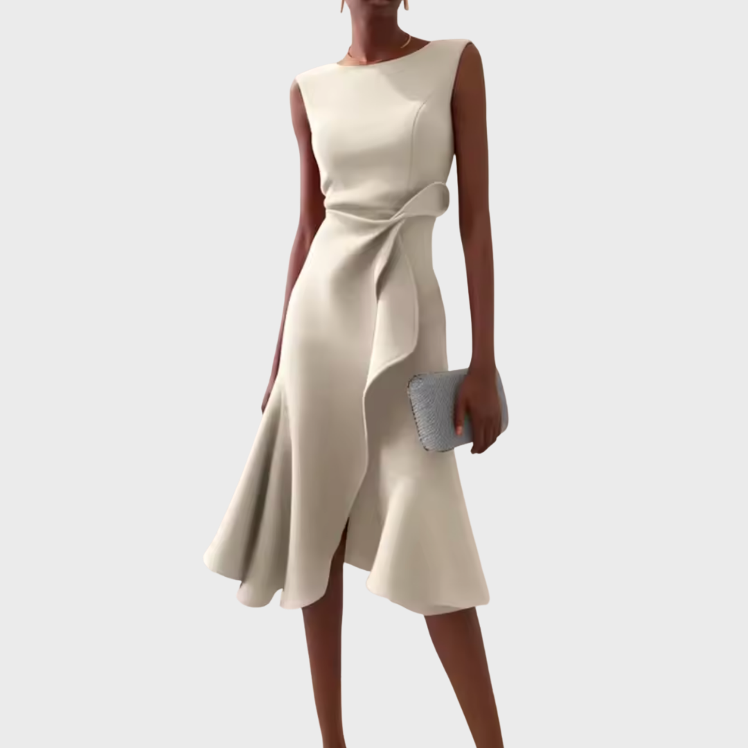 Mathilde™ | Elegant midikjole
