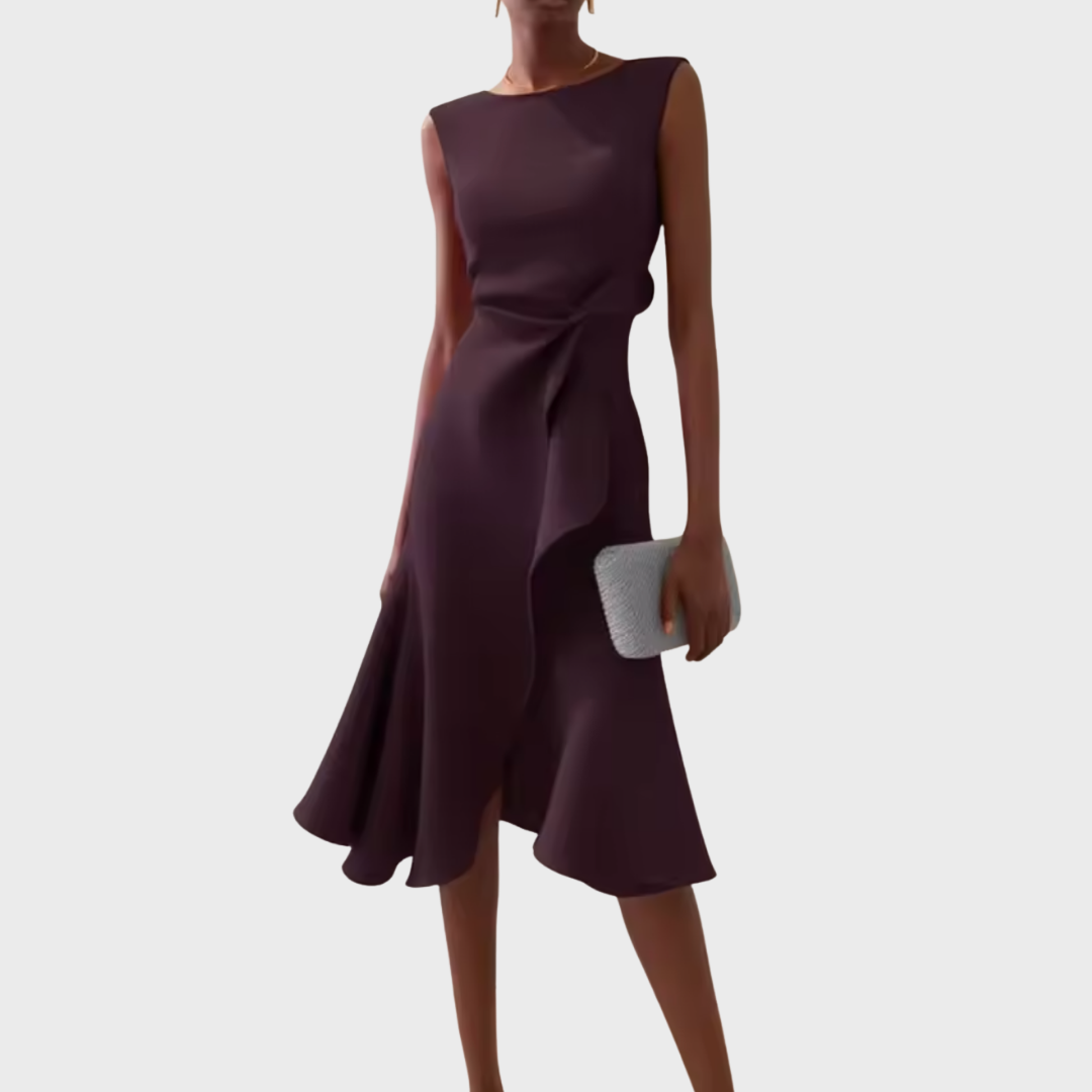 Mathilde™ | Elegant midikjole