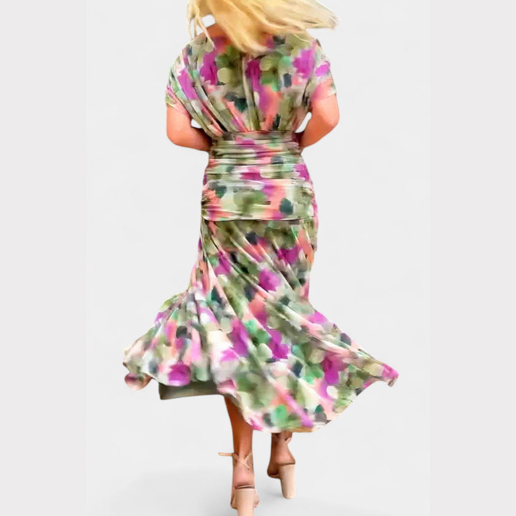 Laura | Dame Off Shoulder Elegant Aftenkjole