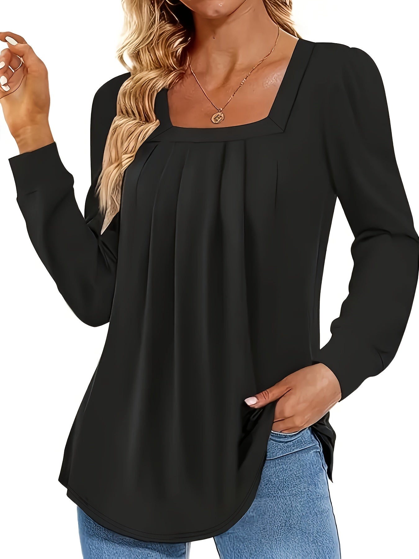 Birgitte™ | Langærmet Bluse