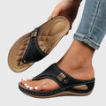 Adele | Kvinders Slip On Flade Sandaler