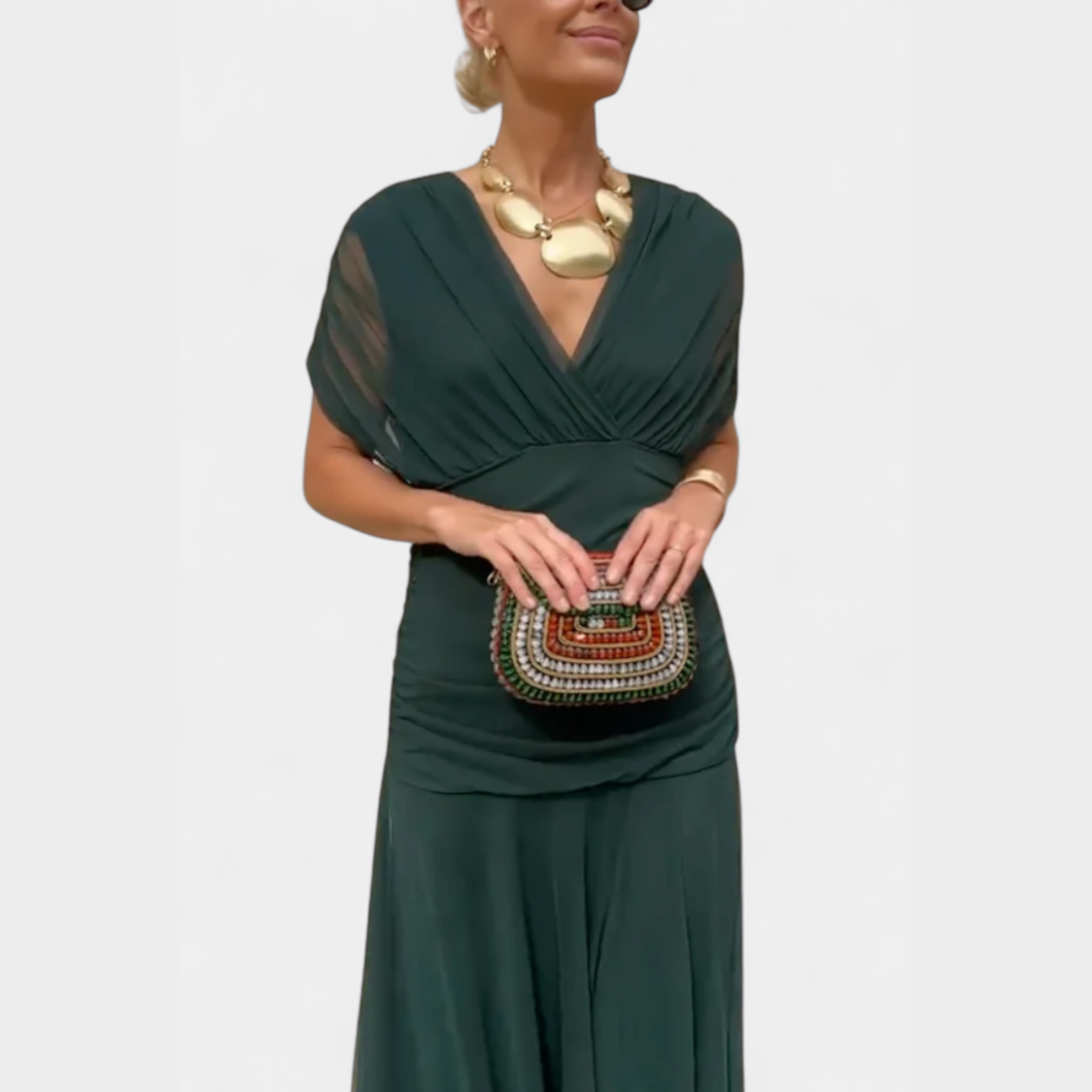 Laura | Dame Off Shoulder Elegant Aftenkjole