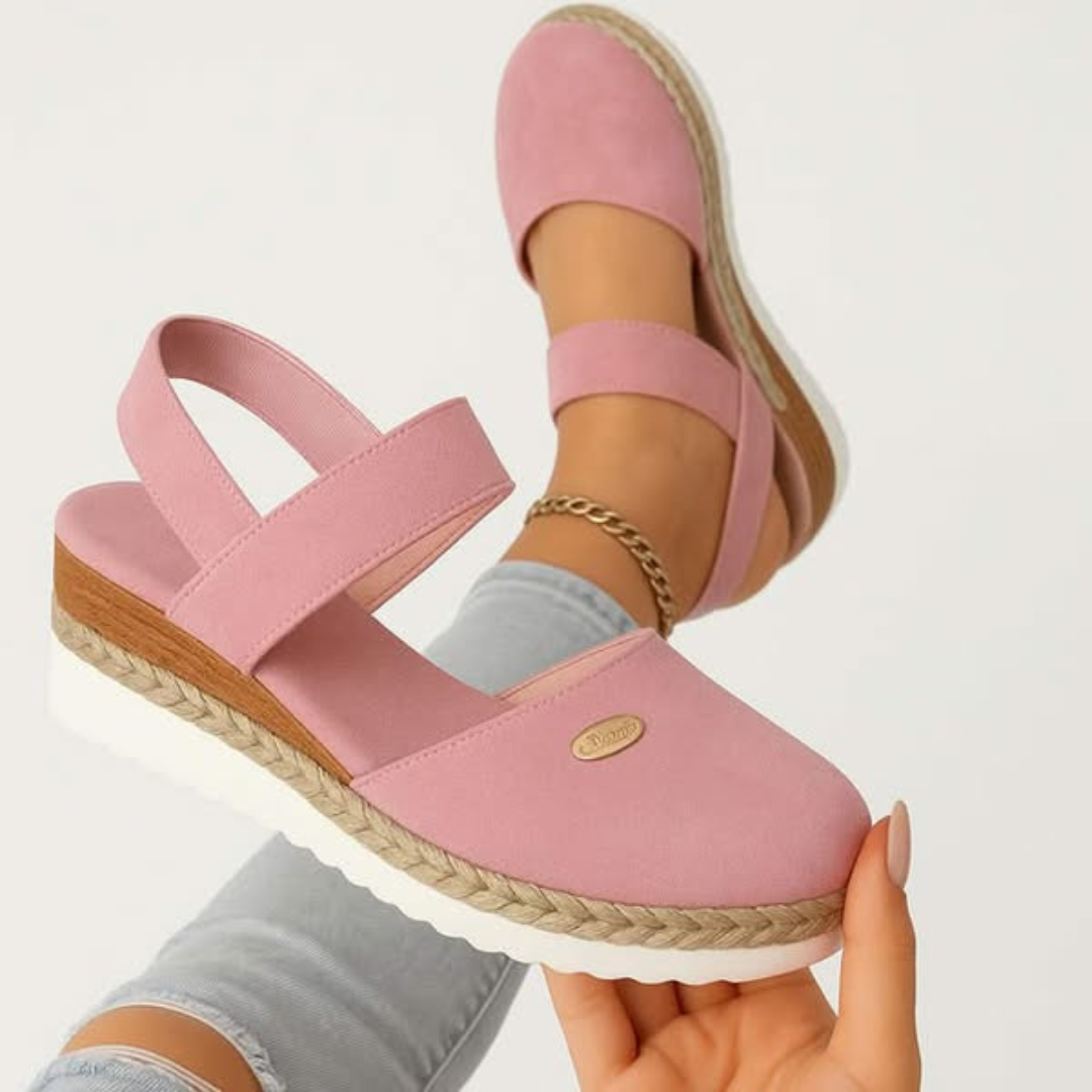 Cornelia | Dame Casual Komfort Espadrille Sandaler