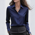 Britta | Dame Elegant Button Up Bluse