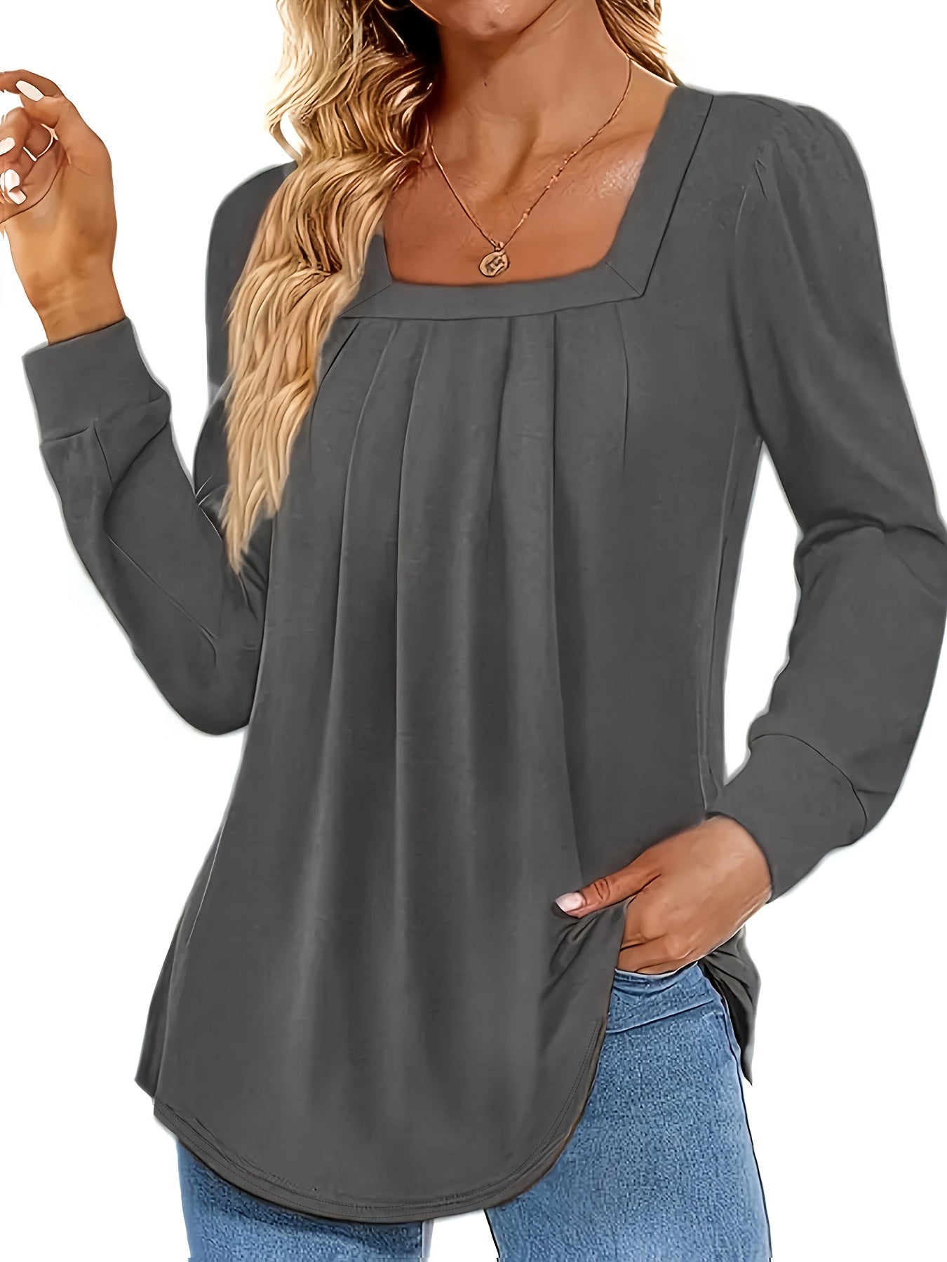 Birgitte™ | Langærmet Bluse