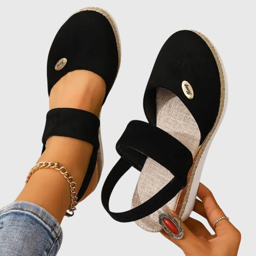 Cornelia | Dame Casual Komfort Espadrille Sandaler