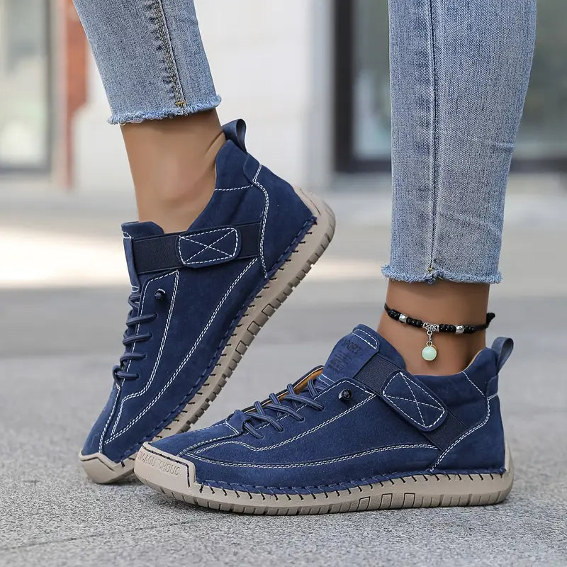 Bertel | Kvinders Ortopædiske Casual Sneakers Med Velcro Lukning