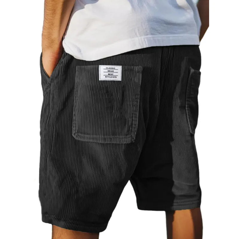Magnus™ | Ribbede fritidsshorts