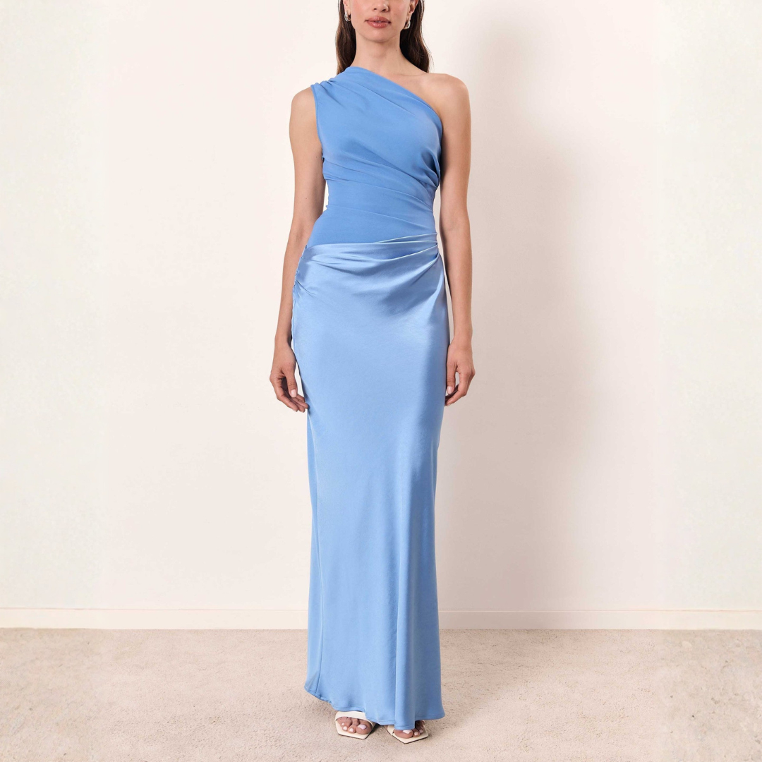 Mathilde | Dame One Shoulder Maxi Festkjole