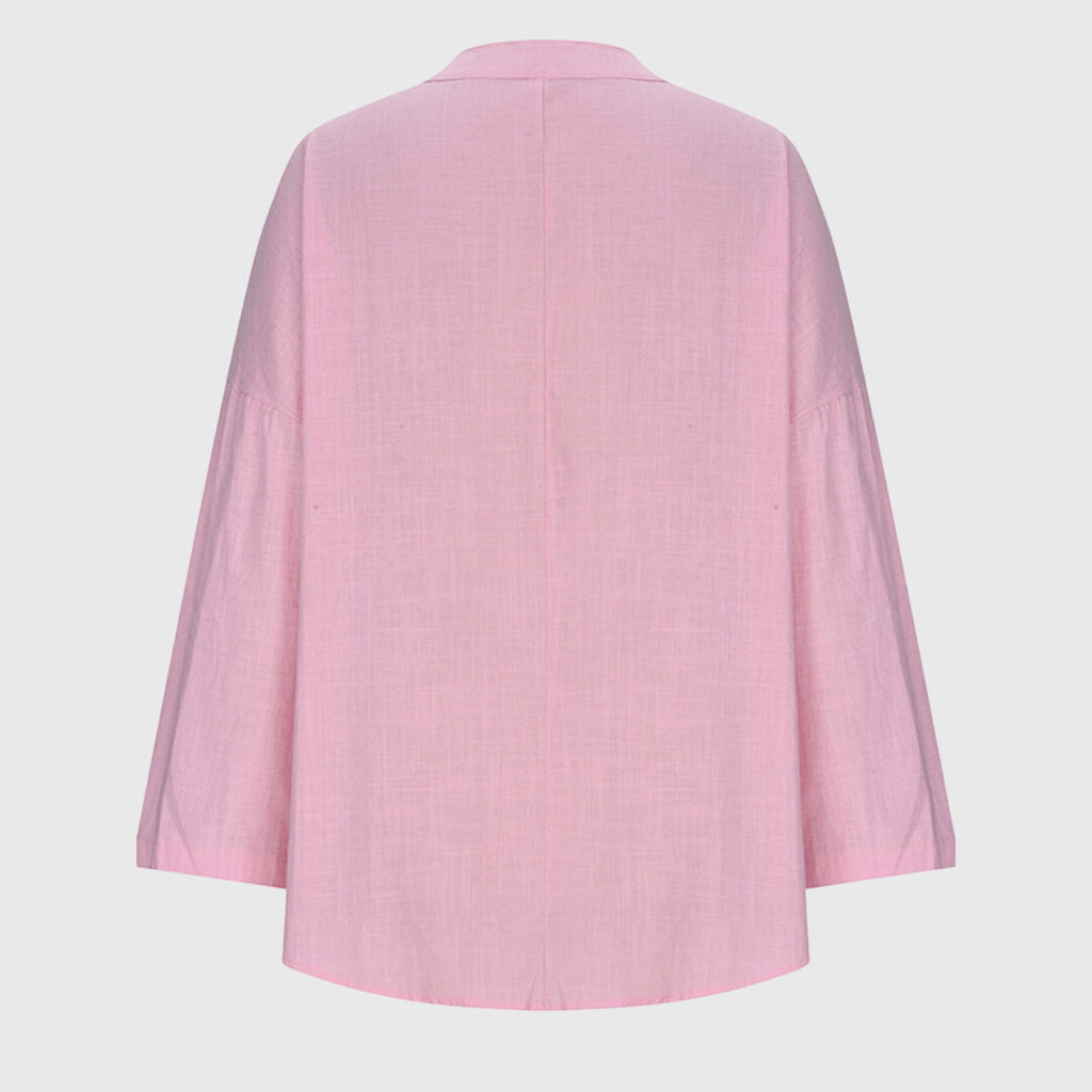 Birgitta | Dame Løs Pasform Langærmet Casual Top
