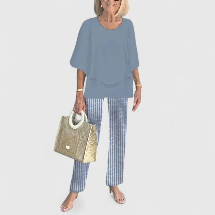 Birgitte™ | Elegant 2-delt Sæt