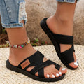 Lena | Dame Slip-On Flade Rem Sandaler