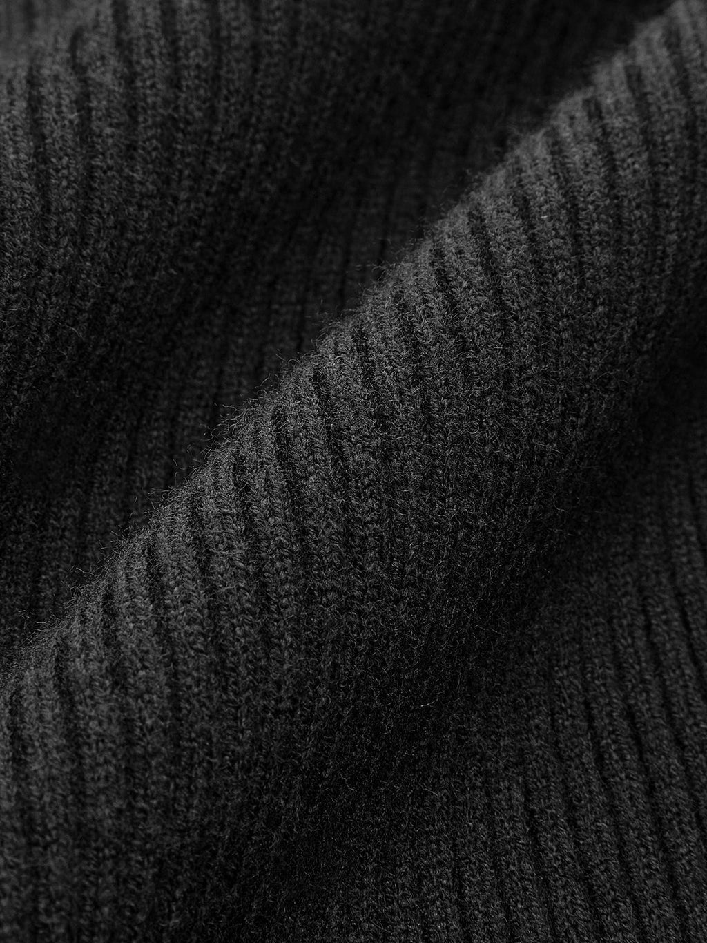 Birthe | Dame Forårs Stilfuld Ribstrikket Rullekrave Sweater