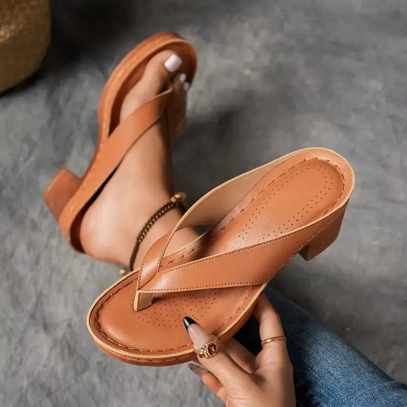 Hanne | Dame Ortopædiske Slip-On Sandalhæle