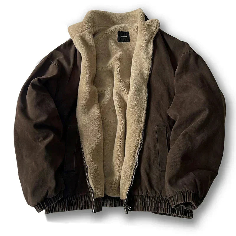 Aage  | Herre Vinter Casual Jakke med Lynlås