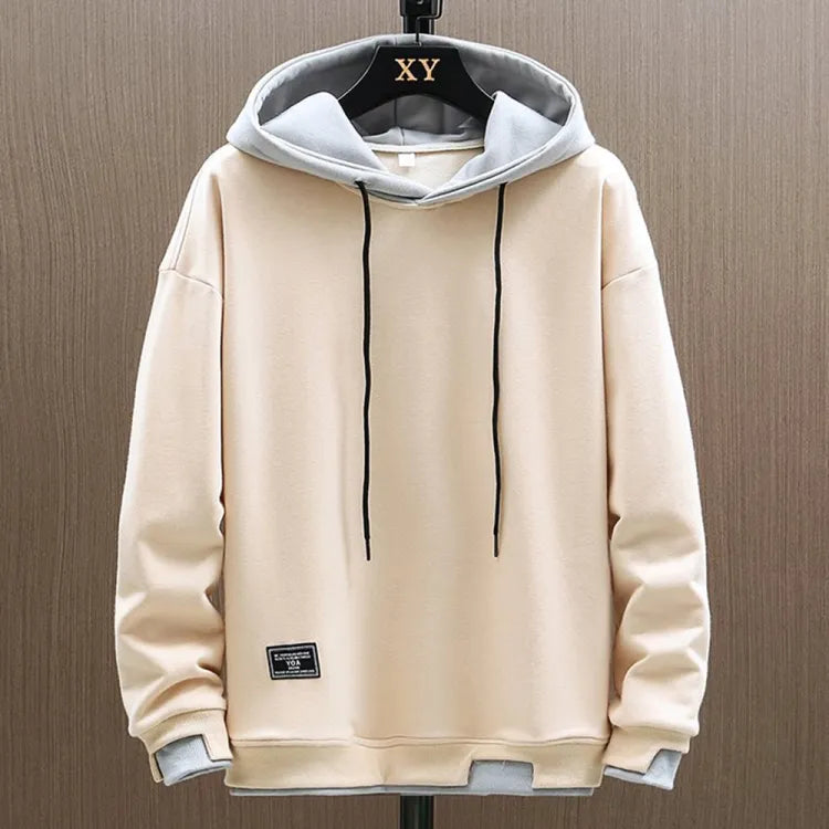 Rolf | Mænd Casual To-farvet Pullover Hoodie