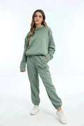Jasmin | Dame Komfortabelt Hoodie Sæt Med Bukser