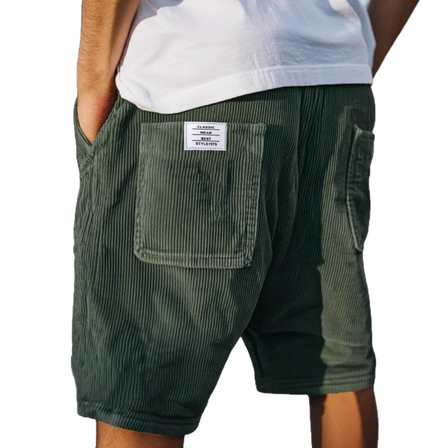 Magnus™ | Ribbede fritidsshorts
