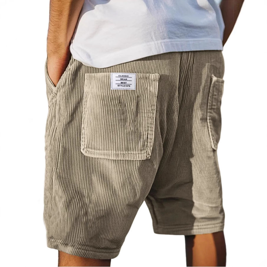 Magnus™ | Ribbede fritidsshorts
