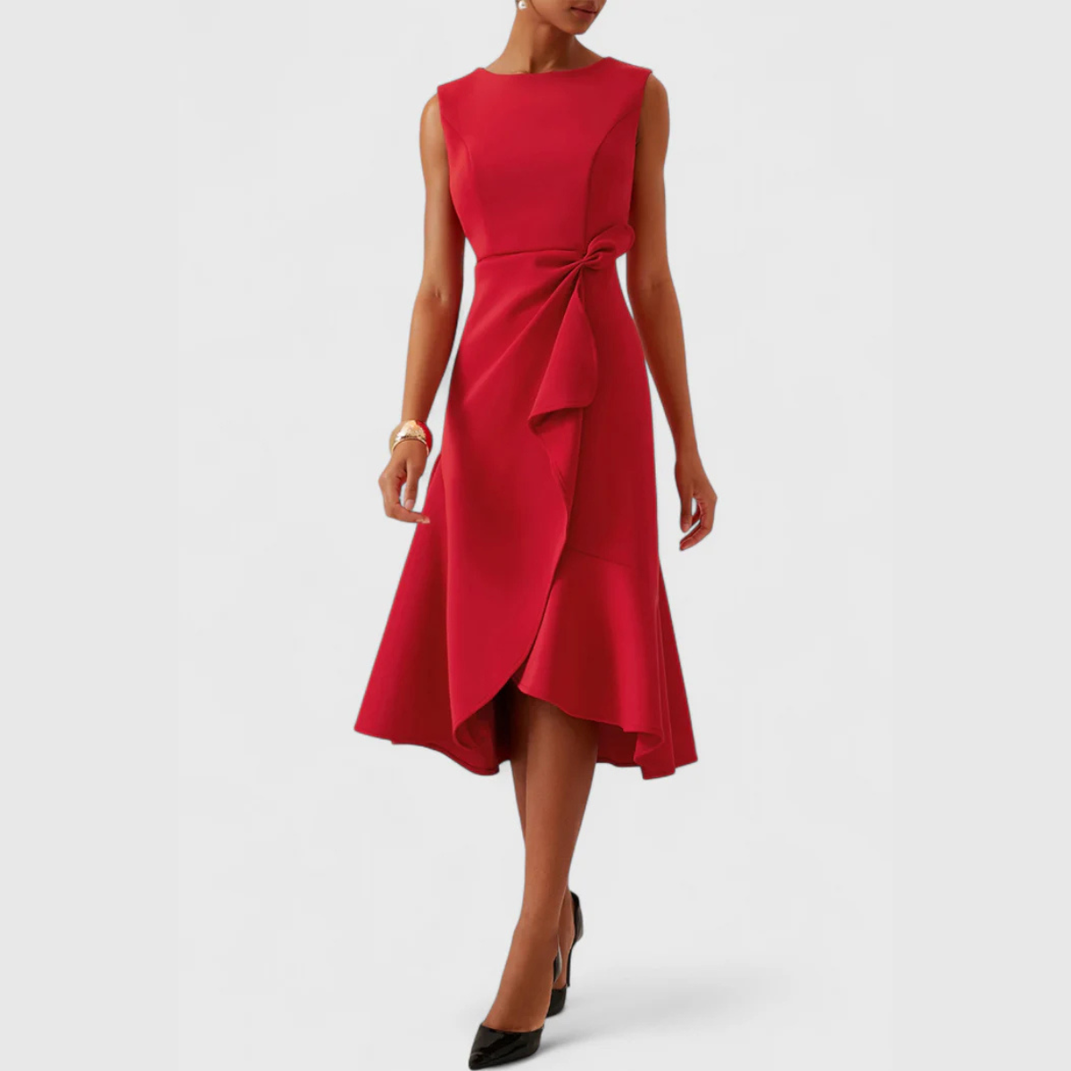 Mathilde™ | Elegant midikjole