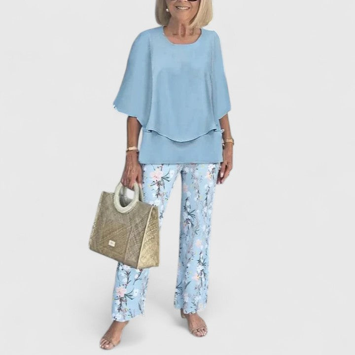 Birgitte™ | Elegant 2-delt Sæt