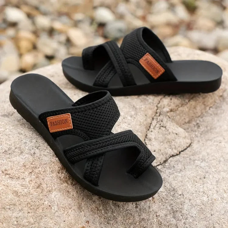 Lena | Dame Slip-On Flade Rem Sandaler