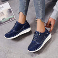 Johanne | Dame Snørebånd Platform Sneakers