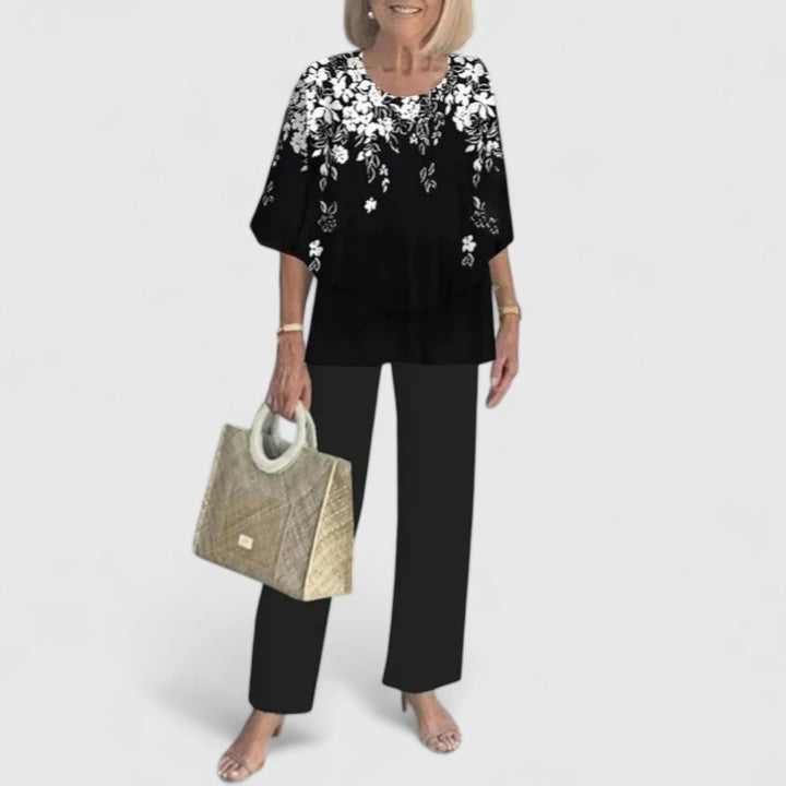 Birgitte™ | Elegant 2-delt Sæt
