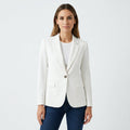 Sofia | Dame Klassisk Enkeltknap Blazer Skræddersyet Fit