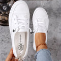 Olivia | Dame Ortopædiske Sneakers Hvid Komfort Support