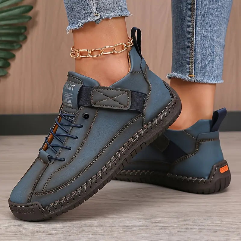 Bertel | Kvinders Ortopædiske Casual Sneakers Med Velcro Lukning