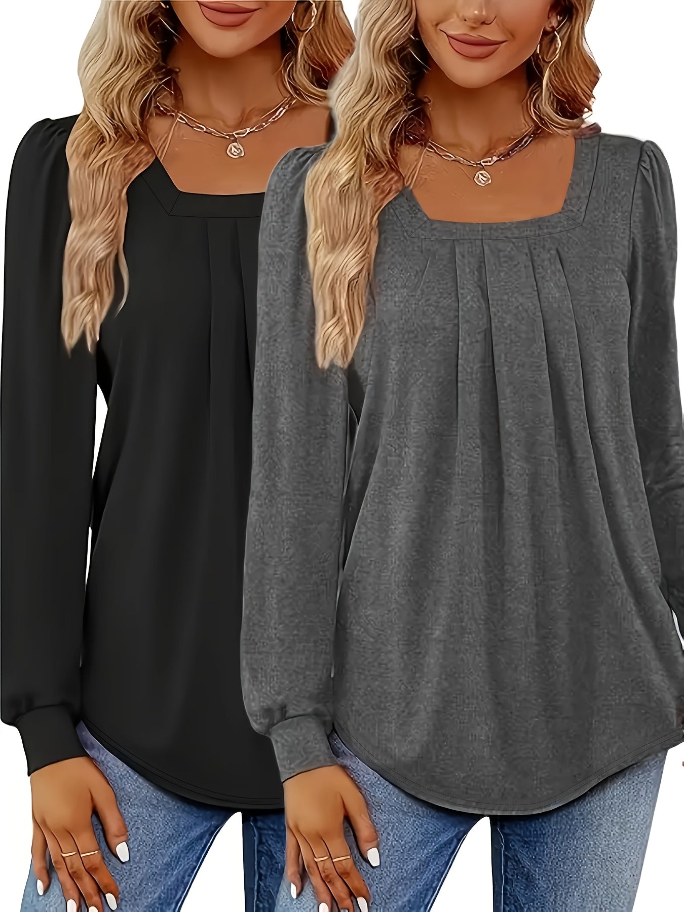 Birgitte™ | Langærmet Bluse