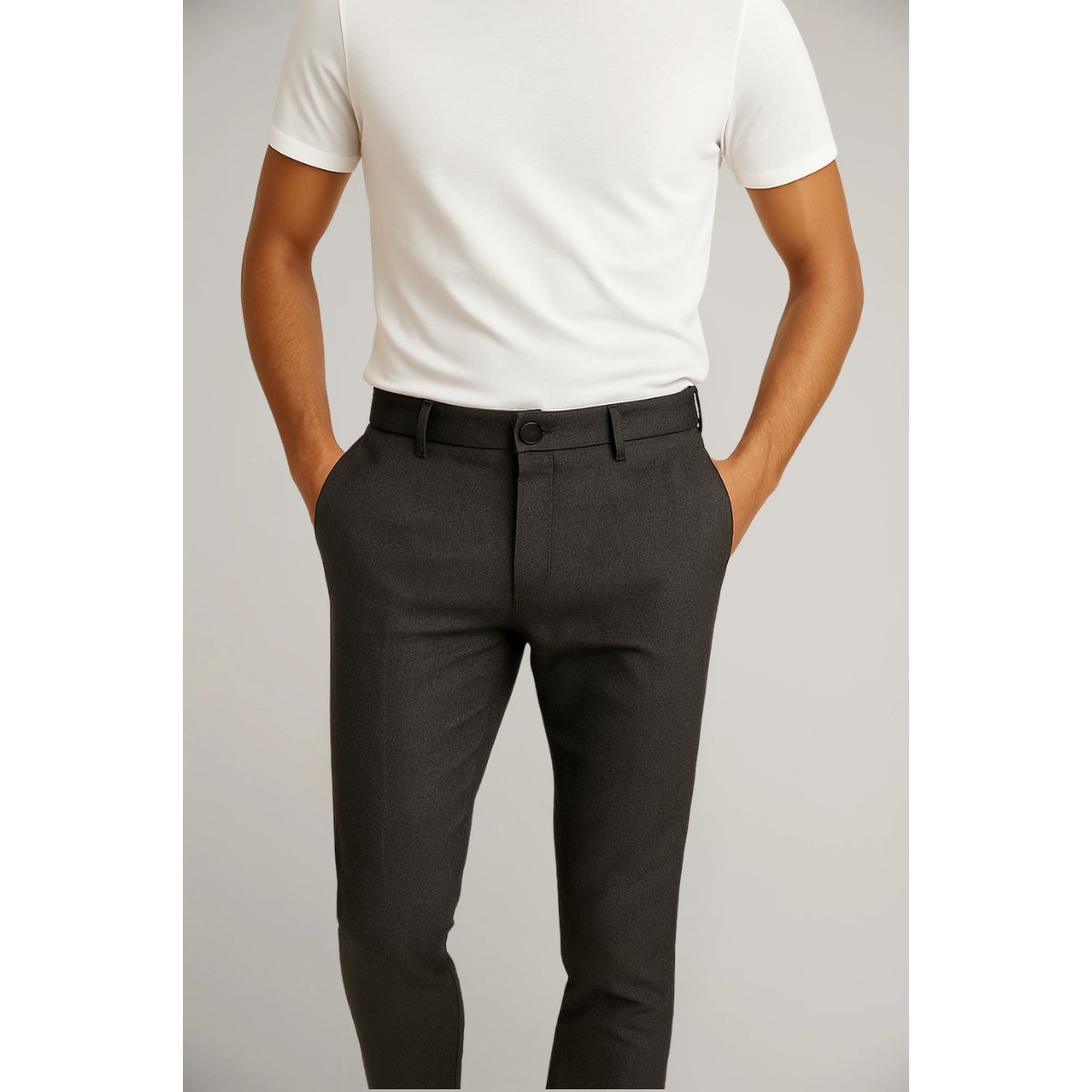 Christian | Herre Skræddersyede Slim-Fit Chino Bukser