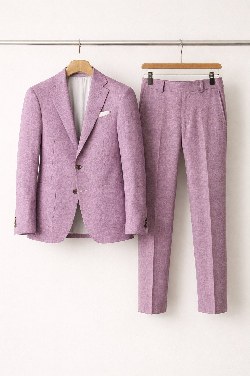 Alfred | Herre Slim-Fit Two-Piece Set Struktureret Businesskjole