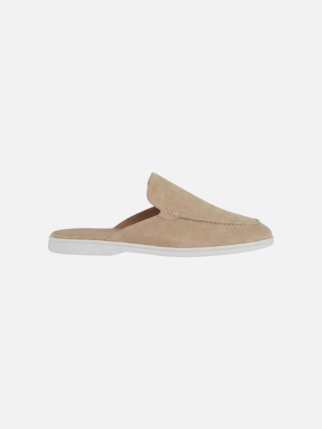 Malthe | Herre Slip-On Mules Åben Hæl Syede Detaljer