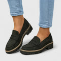 Kathrine | Dame Slip-On Chunky Loafer Sko