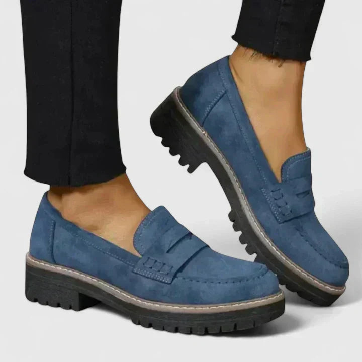 Kathrine | Dame Slip-On Chunky Loafer Sko
