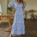 Florina | Stilfuld Maxikjole med Print