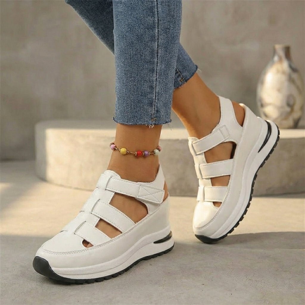 Karla | Orthopediske Loafers Platform Sneaker Sandaler Lukket Tå