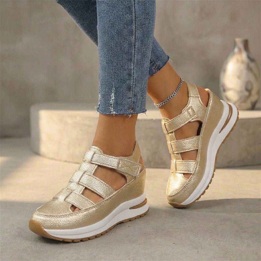 Karla | Orthopediske Loafers Platform Sneaker Sandaler Lukket Tå